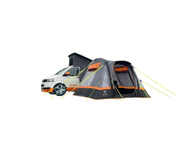 OLPRO Cubo Breeze® v2 Campervan Awning - No Add-Ons - Charcoal