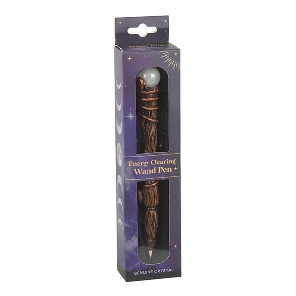 Serano Energy Clearing Aura Quartz Crystal Wand Pen
