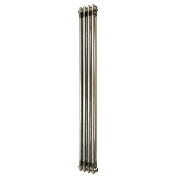 Monstershop Traditional 2 Column Radiator - 1500 x 200mm - Raw Metal