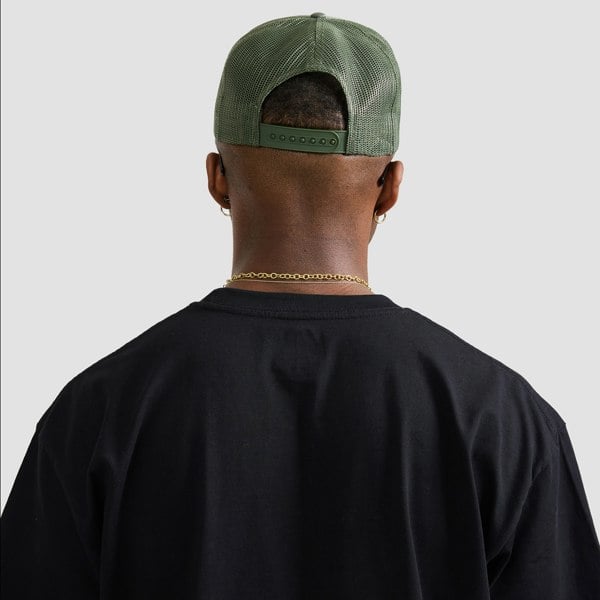 GVNMNT Clothing Co Check ya mirrors Trucker Cap - Green