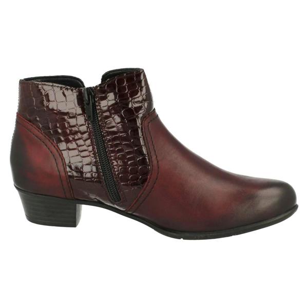 Remonte Ladies Remonte Heeled Ankle Boots D3574