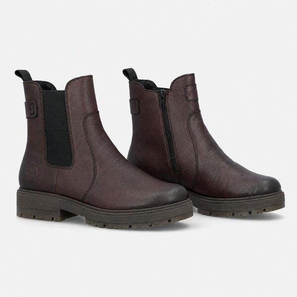 Rieker 75860 Chelsea Boots   in  Red