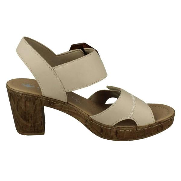 Rieker Ladies Rieker Block Heeled Sandal 66876