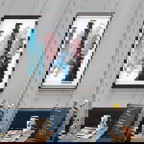 Humor Framed Wall Art Print 80*80cm-Weilai-Weilai Concept