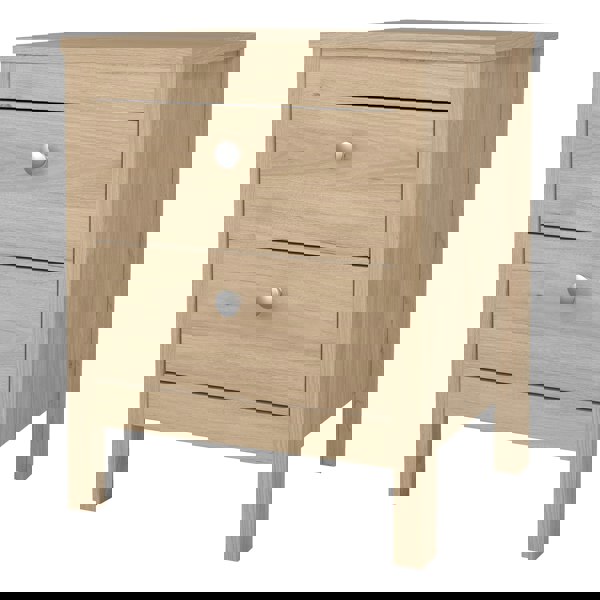 Furniture To Go Madrid Bedside Table 2 Drawers in Jackson Hickory Oak