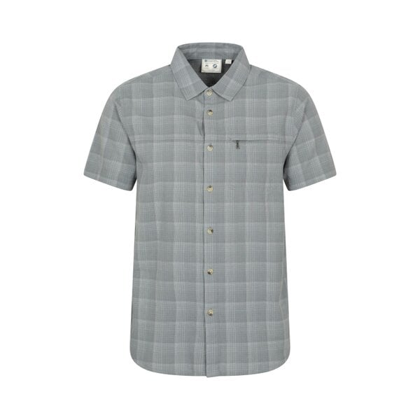 Mountain Warehouse Mens Cotton Shirt - Grey