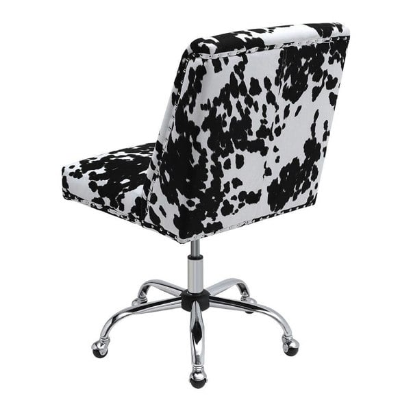 Milk Cow Print Swivel Office Chair Home Office Chairs Living and Home