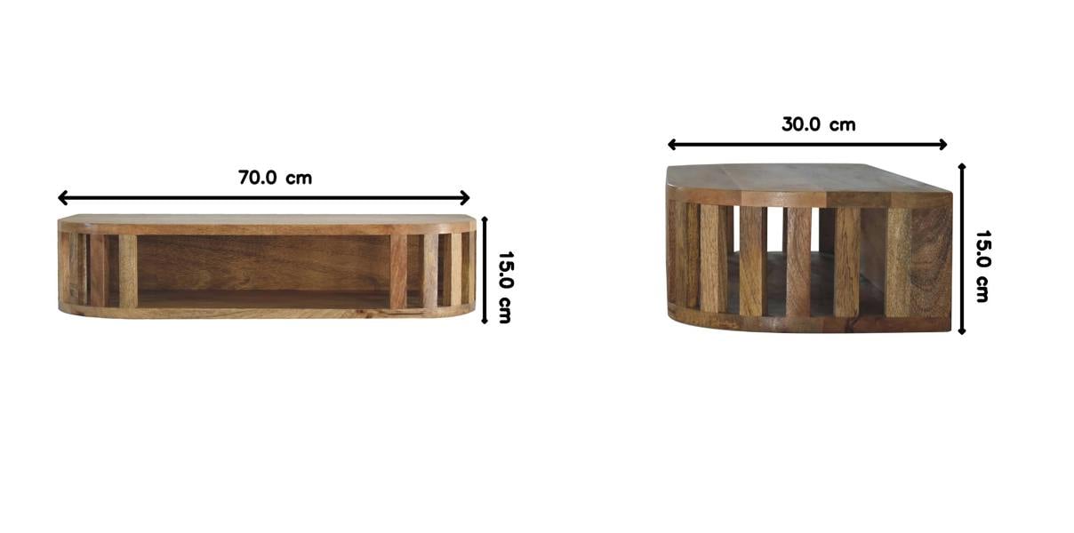 Artisan Furniture Solid Wood Ariella Floating Console Table