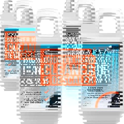 ProKleen Pro-Kleen Shower Head Cleaner & Descaler - Deeply Cleans to Remove Dirt, Bacteria, Limescale, Grime and Debris 2L