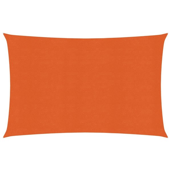 Berkfield Sunshade Sail 160 g/må_ Orange 2x3.5 m HDPE