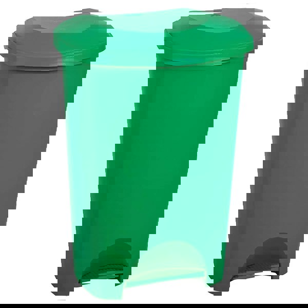 50L Recycling Commercial Medical Utility Waste Trash Pedal Bins With Hands Free Foot Pedal Operation