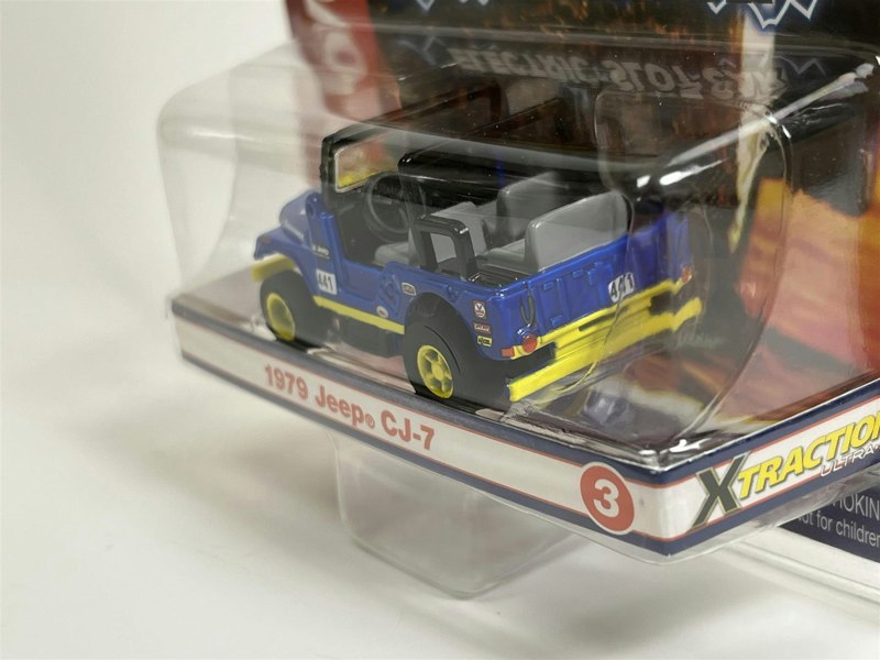 Auto World Slot Cars 1979 Jeep CJ-7 #441 HO Scale Slot Car X Traction Rally Auto World SC380-3