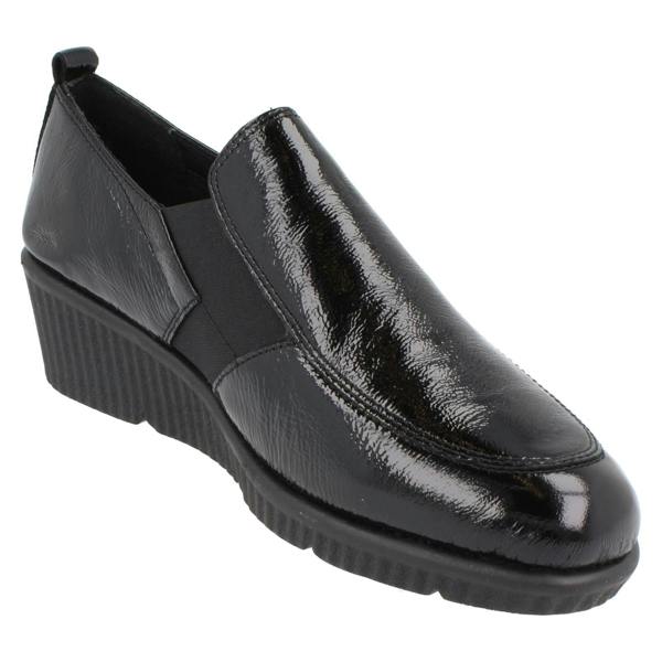 Van Dal Ladies Van Dal Wedge Slip On Shoes Hattie