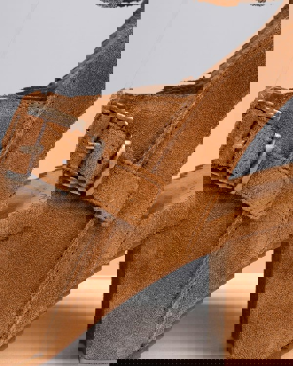 HUDSON LONDON Rona Suede Womens Heels - Tan