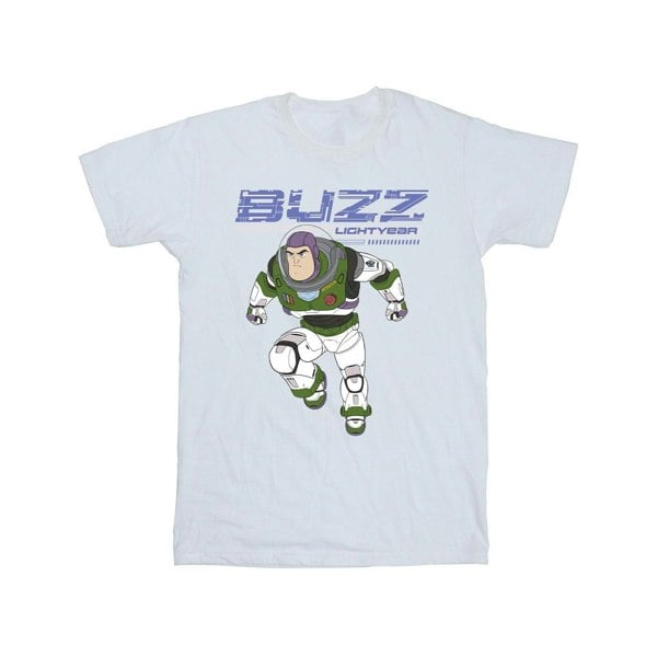 Disney Boys Lightyear Buzz Jump To Action T-Shirt - White