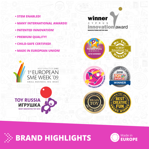 Engino Creative Builder: 20-in-1 Designer Set