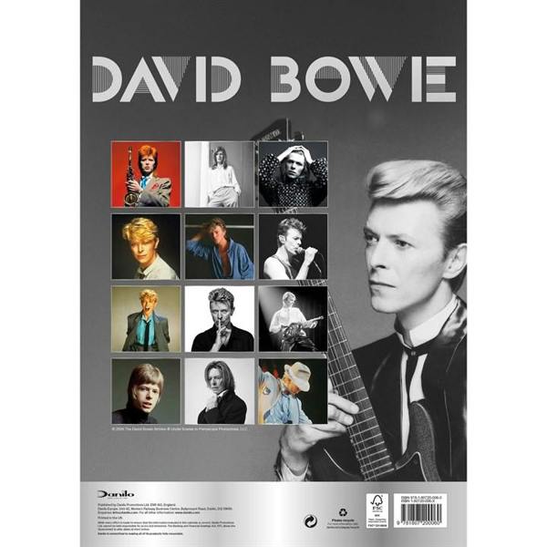 David Bowie A3 Calendar 2027, Wall Calendars, Month To View, Entertainment, Gift