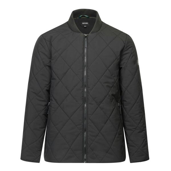 Regatta Mens Harvin Quilted Jacket - Black