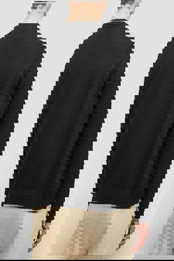 Casablanca Pyramide D'Oranges Intarsia Jumper Black