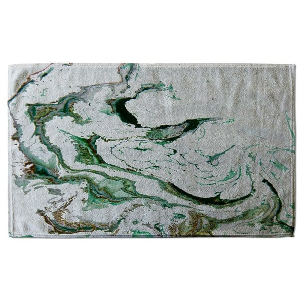 Benjamin Tate Design Green Marble (Bath Towel)