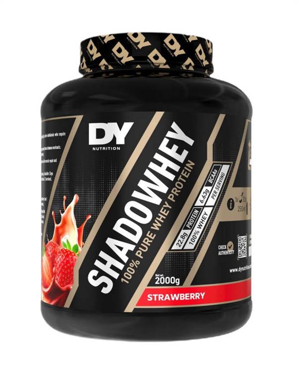 Dorian Yates ShadoWhey 100% Pure Whey Protein, Strawberry - 2000g