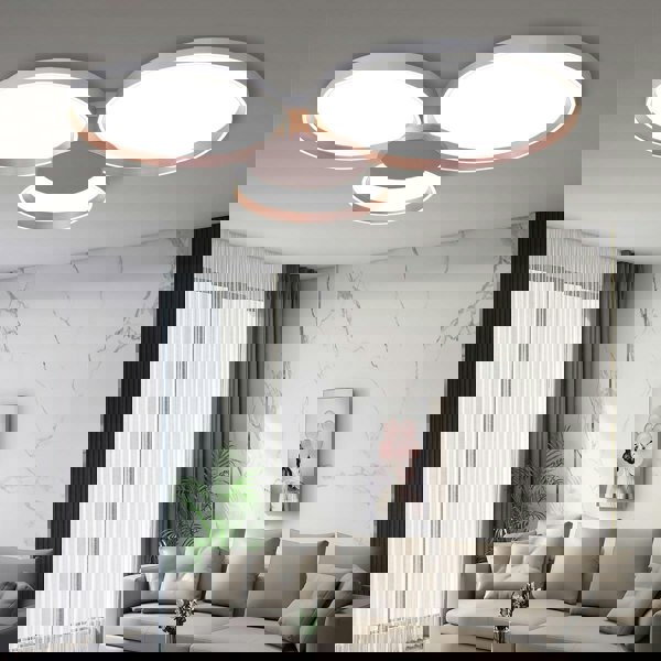 Lightsin Minimalist LED Ceiling Light for Living Room and Bedroom Lightsin UK 