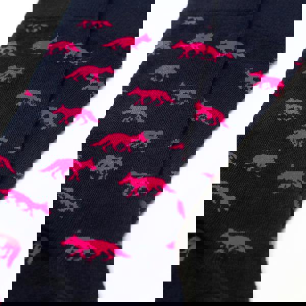 Jemsox Lone Fox Design Mens Socks – Organic Cotton Super Soft