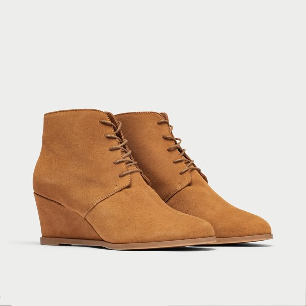 Calla Louise Boots - Beige Suede