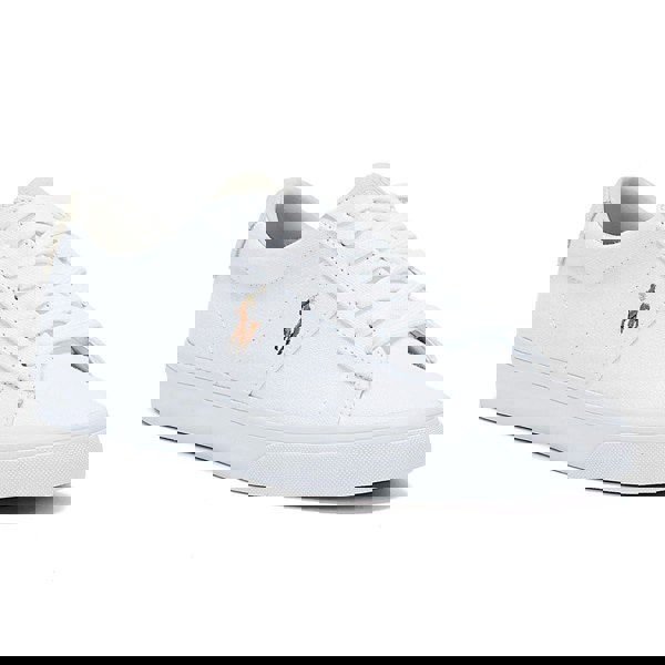 Ralph Lauren - Sayer Canvas Trainers - White