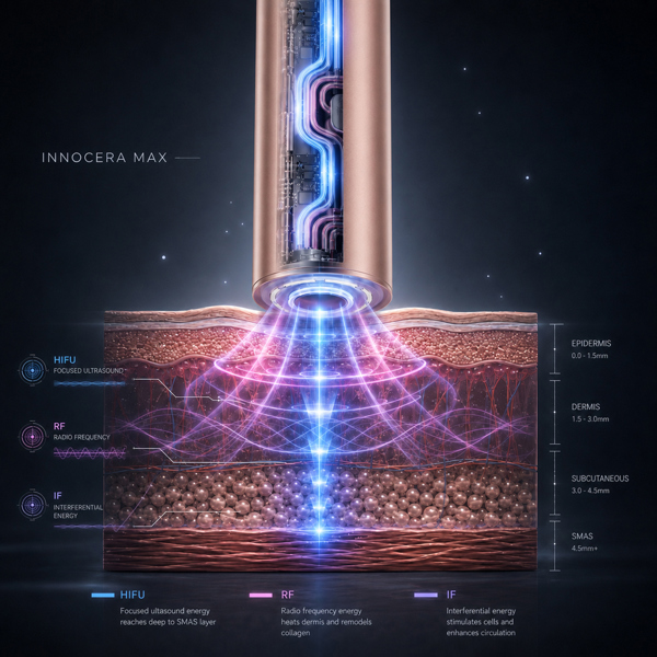 Pure Tone Aesthetics Innocera Max Multipurpose Skincare Tool