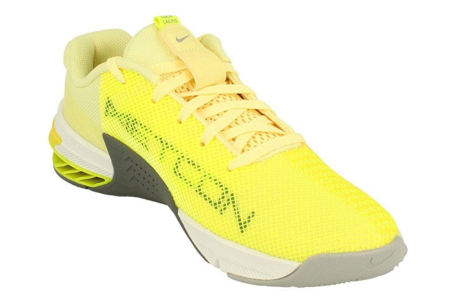 Nike Womens Metcon 8 Trainers Do9327  801 - Citron Tint Light Smoke Grey 801 - Photo 3
