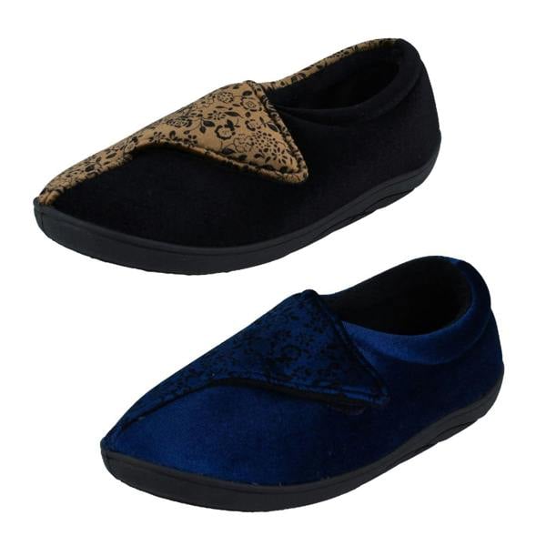 Padders Ladies Padders Textile Cosy Loungewear Slippers Hope