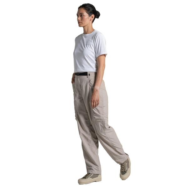 Craghoppers Womens/Ladies Medina Nosilife Cargo Trousers - Soft Mushroom - 
