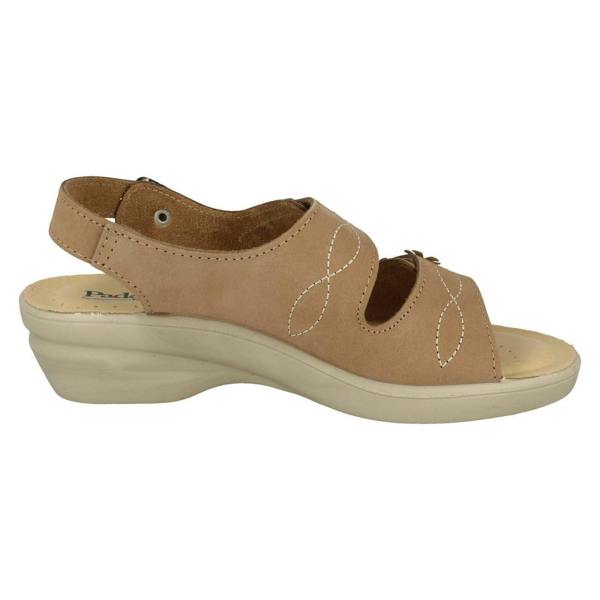 Padders Ladies Padders Hook & Loop Sandals Bluebell
