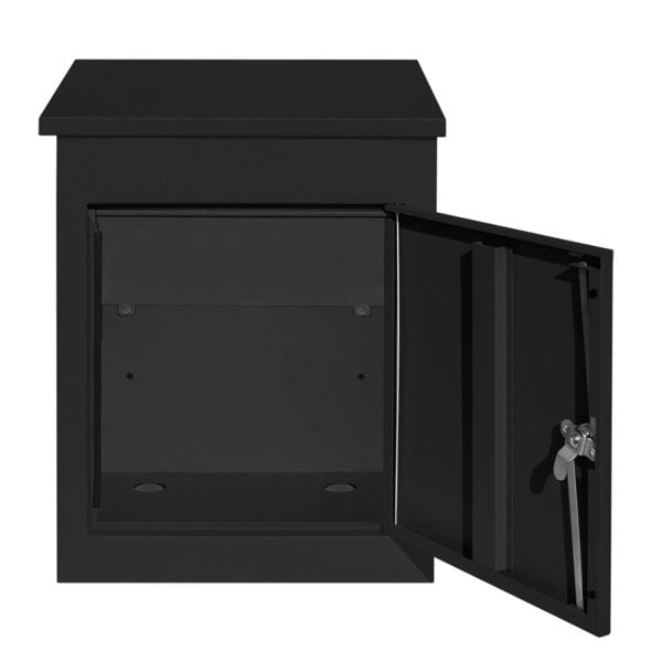 Monstershop Anti-Theft Parcel Post Box - Black