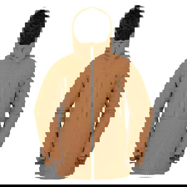 Mountain Warehouse Mens Langdon Water Resistant Padded Parka - Tan - 