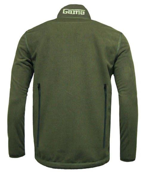 Back view of teh Game Pursuit reversible jacket with zipped rear vents for improved airflow