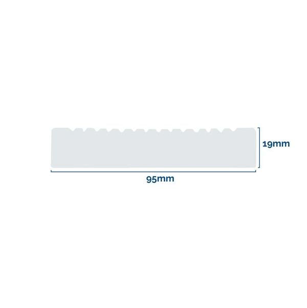 Snowdon Timber Treated Decking Board (T) 19mm (W) 95mm (L) 2.4m