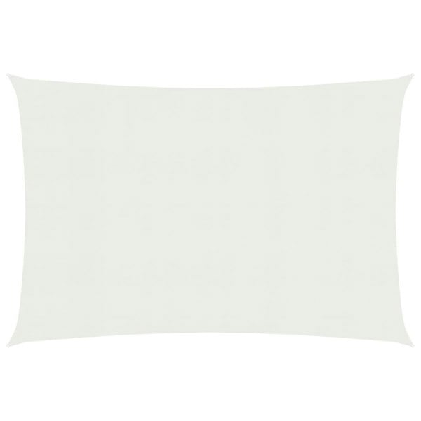 Berkfield Sunshade Sail 160 g/m�__ White 4x7 m HDPE