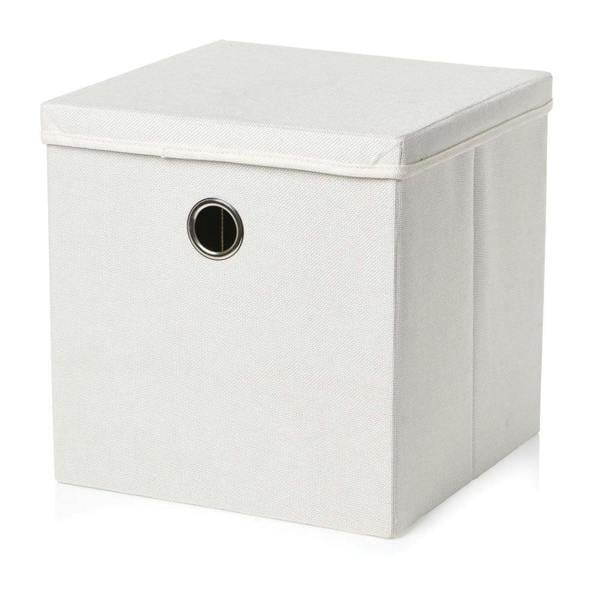 Weave Cream Storage Box 30 x 30