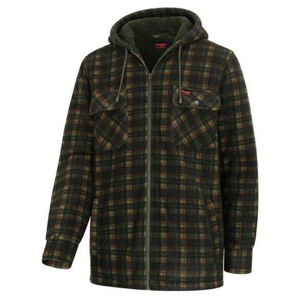 Hoggs of Fife Caithness Hooded Fleece Shacket