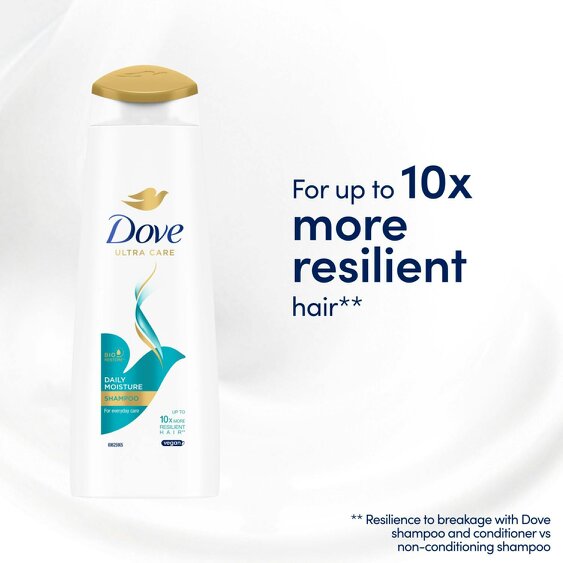 Dove Nutritive Solutions Shampoo 250ml, Daily Moisture for Dry Hair