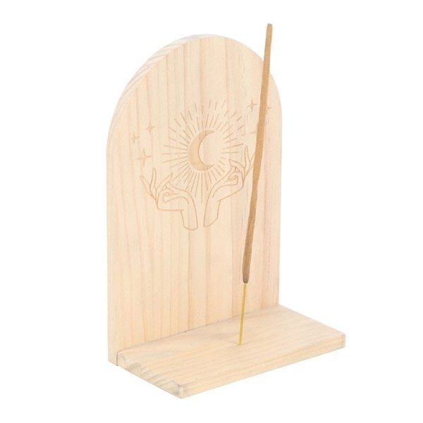 Serano Natural Mystical Hands Incense Holder Shelf