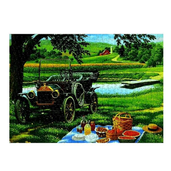 1000 Piece Jigsaw Puzzle for Grown-Ups, Multicolour Landscapes, Cities and Nature Scene