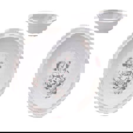 Disney Minnie Baby 5 Piece Melamine Feeding Set Cup Bowl Plate Cutlery