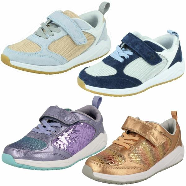 Clarks Unisex Childrens Clarks Casual Trainers Aeon Flex