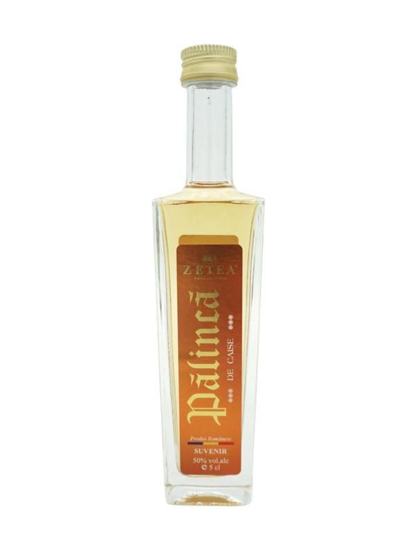 Zetea Apricot Brandy (Palinca caise / Apricot palinka) Miniature 50ml