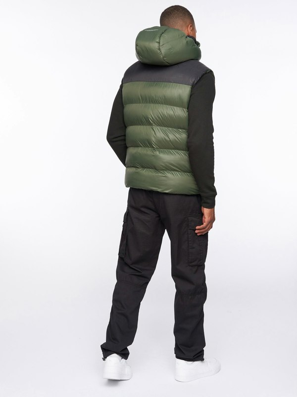 Duck and Cover Raymax Gilet Dark Olive