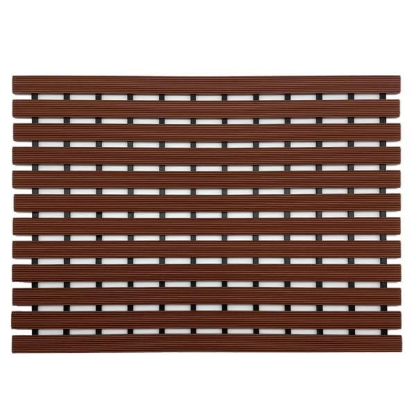 Nicoman Stylish Anti Slip Bath Matt Shower Mat 61cm x 43cm 