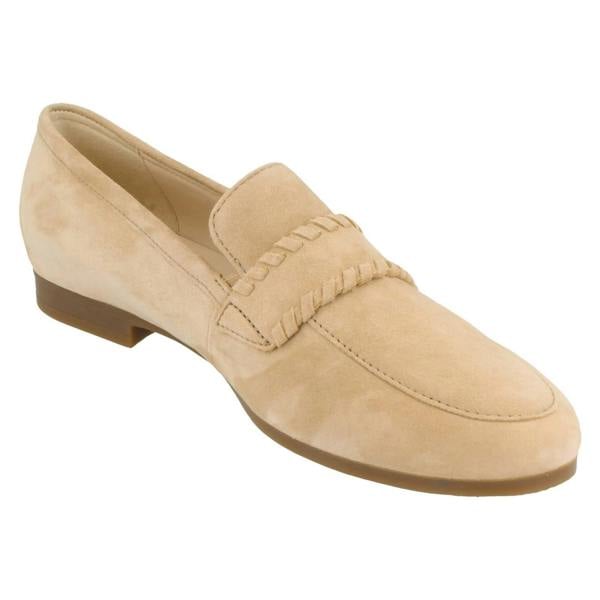 Gabor Ladies Gabor Sand Suede Slip On Shoes 82.432
